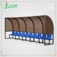 نمای دیگر HF552 Team Shelter with High-Back Seats