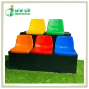 High-Back Two-Bolt Stadium Seat - تصویر product Ajand Noavar