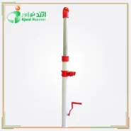 Federation-Grade Telescopic Volleyball Posts - تصویر product Ajand Noavar